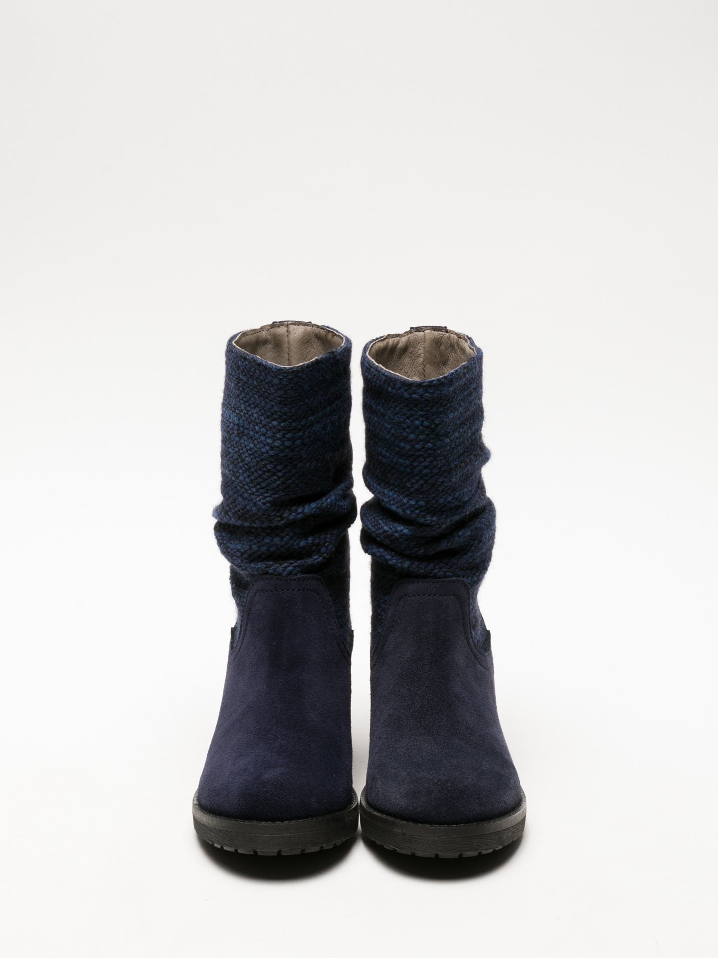 Foreva Blue Round Toe Boots
